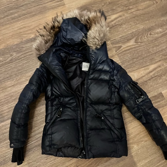 Navy Blue SAM coat- size 8 (childrens) - Picture 3 of 6